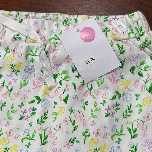 NWT The Proper Peony Boutique Girls Skort White Floral Design Size 7 - Picture 6 of 12